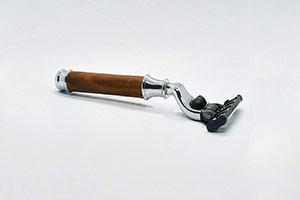 Wood handle razors